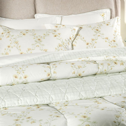 Florata Fitted Sheet and Pillowcases – 200 Thread Count