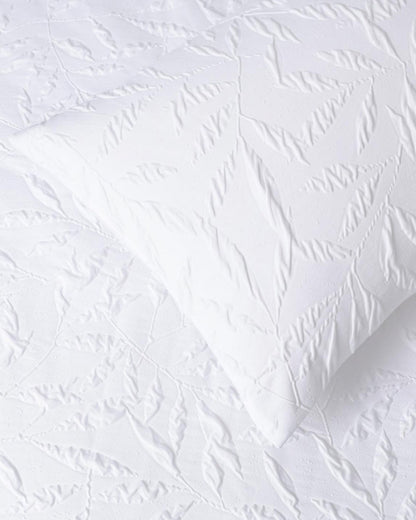 Soft Touch Leaves Duvet Set