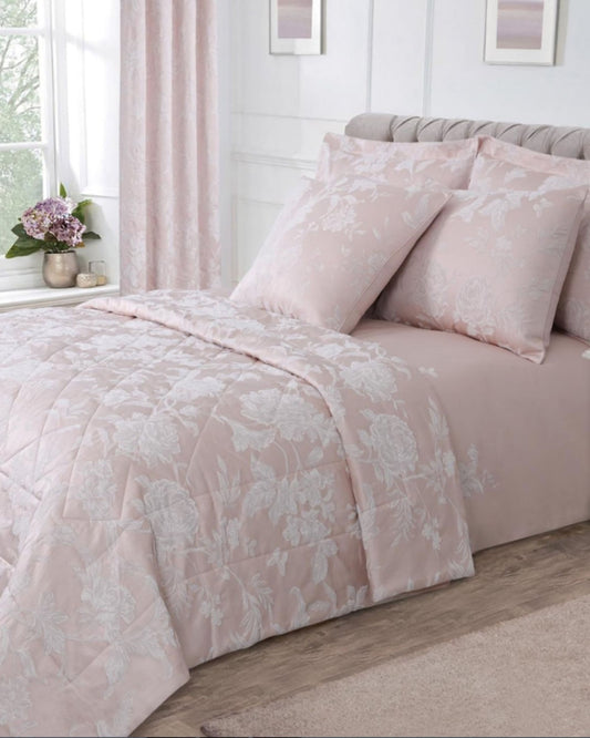 Colcha Jacquard Floral