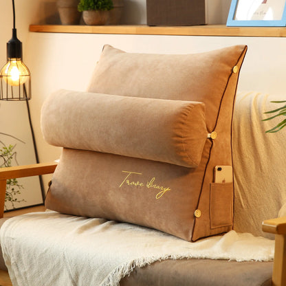Reading Pillow with Adjustable Backrest