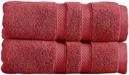 Christy Chroma Bath Towel Set | Set of 6 | 2 Bath 2 Hand 2 Face | Highly Absorbent Heavyweight 675GSM | Bold and Bright | Soft Smooth Shower Towels | 100% Cotton | Sustainably Made | Ash Grey