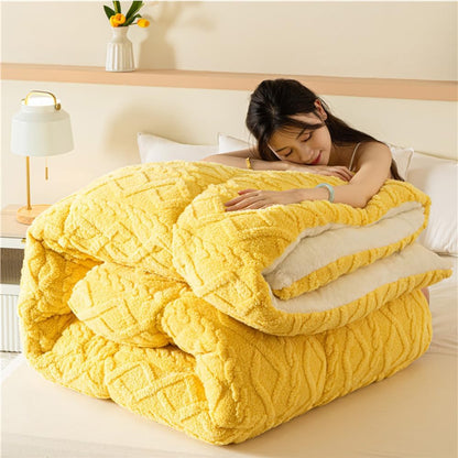 Weighted Sherpa Winter Blanket