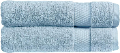 Christy Refresh Bathroom Towel Set | Set of 4 | 2 Bath 2 Hand | Quick Dry | Gentle Pastel Tones | Soft Absorbent Shower Towels | 100% Cotton 550GSM | Driftwood Brown