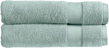 Christy Refresh Bathroom Towel Set | Set of 4 | 2 Bath 2 Hand | Quick Dry | Gentle Pastel Tones | Soft Absorbent Shower Towels | 100% Cotton 550GSM | Driftwood Brown
