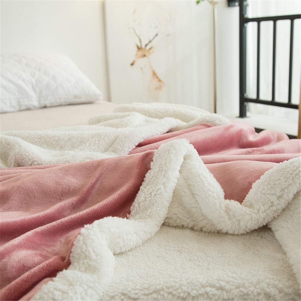 Cozy Sherpa Fleece Sofa Blanket