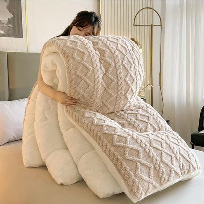 Weighted Sherpa Winter Blanket