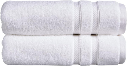 Christy Chroma Bath Towel Set | Set of 6 | 2 Bath 2 Hand 2 Face | Highly Absorbent Heavyweight 675GSM | Bold and Bright | Soft Smooth Shower Towels | 100% Cotton | Sustainably Made | Ash Grey