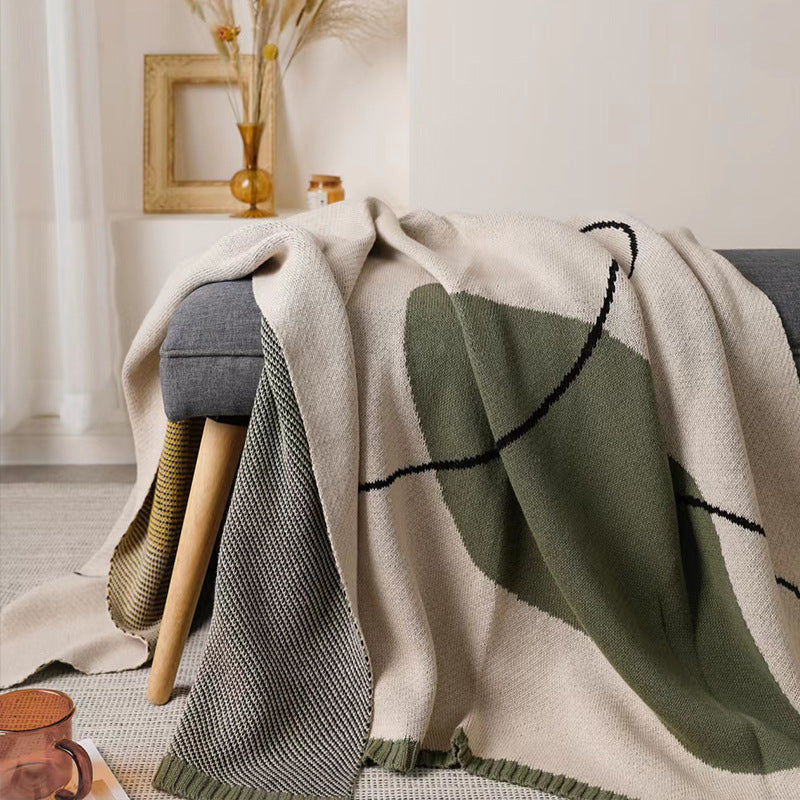 Thick Office Nap Blanket – Nordic Cozy Throw