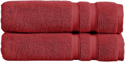 Christy Chroma Bath Towel Set | Set of 6 | 2 Bath 2 Hand 2 Face | Highly Absorbent Heavyweight 675GSM | Bold and Bright | Soft Smooth Shower Towels | 100% Cotton | Sustainably Made | Ash Grey