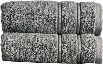 Christy Antalya Large Bath Towels | Set of 6 | 100% Turkish Cotton | 600GSM | Soft Plush Luxury Towel Set | 2 Bath Towels 2 Hand Towels 2 Face Cloths | Quick Dry | Denim Blue