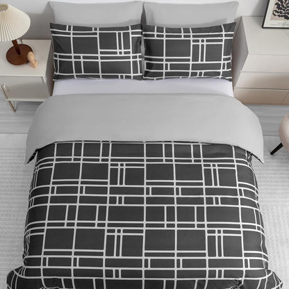 Pamposh Double Duvet Set Premium Brushed Microfiber Duvet Cover Double Ultrasoft Hypoallergenic Duvet Double Cover Set Non Iron Luxury Bedding Sets With Zipper Closure