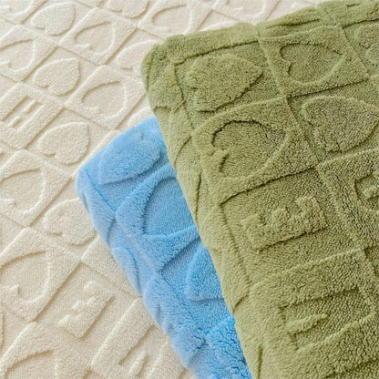 Heart Hug Sherpa Blanket