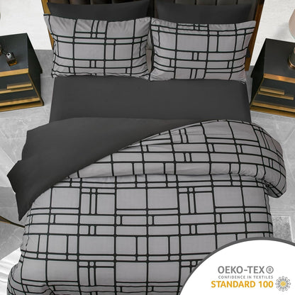 Pamposh Double Duvet Set Premium Brushed Microfiber Duvet Cover Double Ultrasoft Hypoallergenic Duvet Double Cover Set Non Iron Luxury Bedding Sets With Zipper Closure
