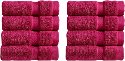 Christy Chroma Bath Towel Set | Set of 6 | 2 Bath 2 Hand 2 Face | Highly Absorbent Heavyweight 675GSM | Bold and Bright | Soft Smooth Shower Towels | 100% Cotton | Sustainably Made | Ash Grey