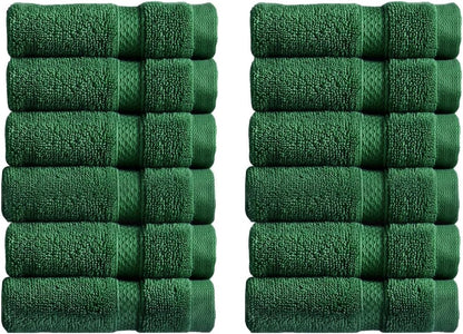 Christy Chroma Bath Towel Set | Set of 6 | 2 Bath 2 Hand 2 Face | Highly Absorbent Heavyweight 675GSM | Bold and Bright | Soft Smooth Shower Towels | 100% Cotton | Sustainably Made | Ash Grey