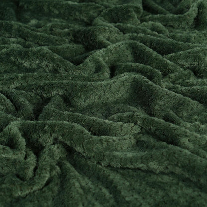 Dreamscene Sofa Throw Blanket, Soft Cosy Warm Honeycomb Waffle Fluffy Fleece Blankets for Bed Single Bed Throws Faux Fur Charcoal Grey Throw for Sofa, 125 x 150cm