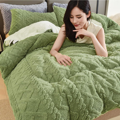 Weighted Sherpa Winter Blanket