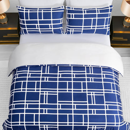 Pamposh Double Duvet Set Premium Brushed Microfiber Duvet Cover Double Ultrasoft Hypoallergenic Duvet Double Cover Set Non Iron Luxury Bedding Sets With Zipper Closure