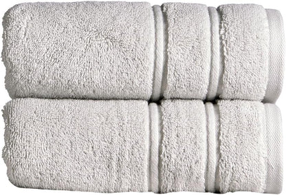 Christy Antalya Large Bath Towels | Set of 6 | 100% Turkish Cotton | 600GSM | Soft Plush Luxury Towel Set | 2 Bath Towels 2 Hand Towels 2 Face Cloths | Quick Dry | Denim Blue