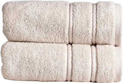 Christy Antalya Large Bath Towels | Set of 6 | 100% Turkish Cotton | 600GSM | Soft Plush Luxury Towel Set | 2 Bath Towels 2 Hand Towels 2 Face Cloths | Quick Dry | Denim Blue