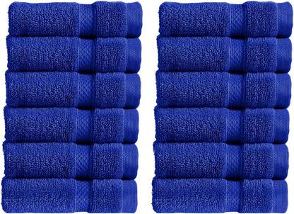 Christy Chroma Bath Towel Set | Set of 6 | 2 Bath 2 Hand 2 Face | Highly Absorbent Heavyweight 675GSM | Bold and Bright | Soft Smooth Shower Towels | 100% Cotton | Sustainably Made | Ash Grey
