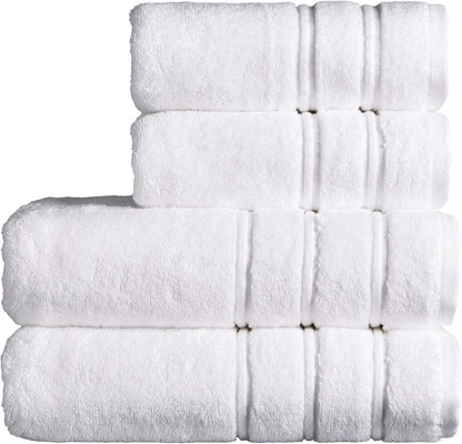 Christy Antalya Large Bath Towels | Set of 6 | 100% Turkish Cotton | 600GSM | Soft Plush Luxury Towel Set | 2 Bath Towels 2 Hand Towels 2 Face Cloths | Quick Dry | Denim Blue