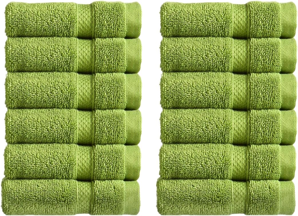 Christy Chroma Bath Towel Set | Set of 6 | 2 Bath 2 Hand 2 Face | Highly Absorbent Heavyweight 675GSM | Bold and Bright | Soft Smooth Shower Towels | 100% Cotton | Sustainably Made | Ash Grey