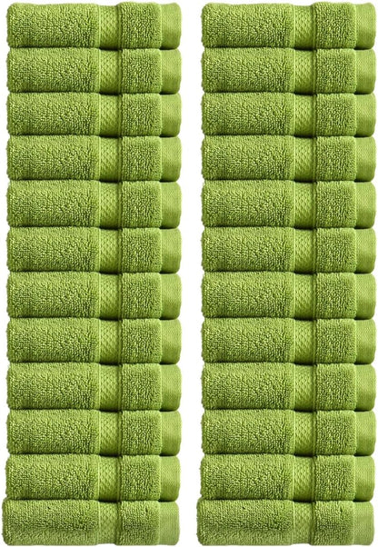 Christy Chroma Bath Towel Set | Set of 6 | 2 Bath 2 Hand 2 Face | Highly Absorbent Heavyweight 675GSM | Bold and Bright | Soft Smooth Shower Towels | 100% Cotton | Sustainably Made | Ash Grey