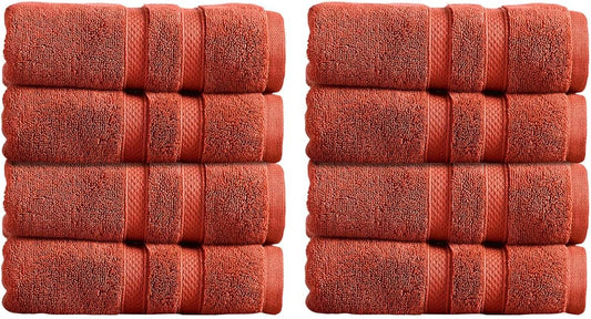 Christy Chroma Bath Towel Set | Set of 6 | 2 Bath 2 Hand 2 Face | Highly Absorbent Heavyweight 675GSM | Bold and Bright | Soft Smooth Shower Towels | 100% Cotton | Sustainably Made | Ash Grey