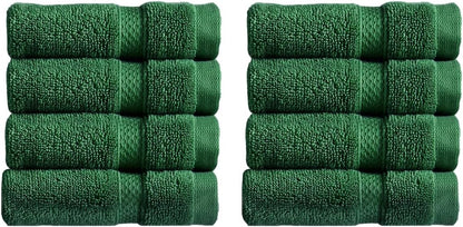 Christy Chroma Bath Towel Set | Set of 6 | 2 Bath 2 Hand 2 Face | Highly Absorbent Heavyweight 675GSM | Bold and Bright | Soft Smooth Shower Towels | 100% Cotton | Sustainably Made | Ash Grey