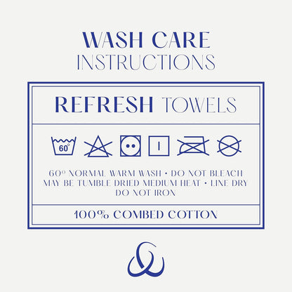 Christy Refresh Bathroom Towel Set | Set of 4 | 2 Bath 2 Hand | Quick Dry | Gentle Pastel Tones | Soft Absorbent Shower Towels | 100% Cotton 550GSM | Driftwood Brown