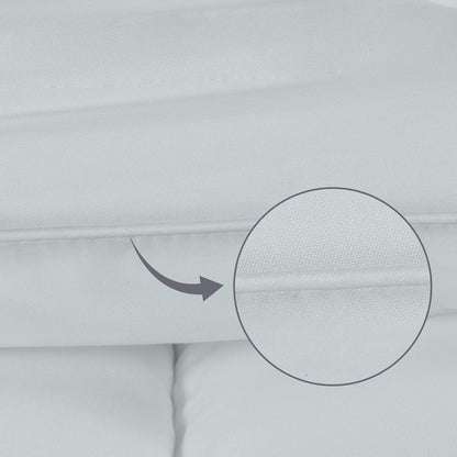 Utopia Bedding Duvet Double,10.5 Tog coverless Duvet with Corner Tabs, Box Stitched Quilt (Double, Grey)