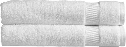 Christy Refresh Bathroom Towel Set | Set of 4 | 2 Bath 2 Hand | Quick Dry | Gentle Pastel Tones | Soft Absorbent Shower Towels | 100% Cotton 550GSM | Driftwood Brown