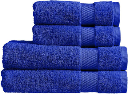 Christy Chroma Bath Towel Set | Set of 6 | 2 Bath 2 Hand 2 Face | Highly Absorbent Heavyweight 675GSM | Bold and Bright | Soft Smooth Shower Towels | 100% Cotton | Sustainably Made | Ash Grey