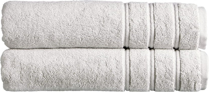 Christy Antalya Large Bath Towels | Set of 6 | 100% Turkish Cotton | 600GSM | Soft Plush Luxury Towel Set | 2 Bath Towels 2 Hand Towels 2 Face Cloths | Quick Dry | Denim Blue