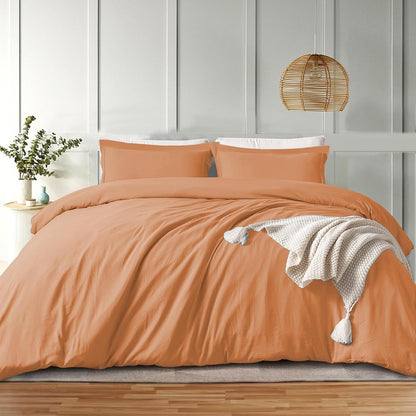 MOONLIGHT20015 Double Duvet Set Reversible Stripes Satin Double Bedding Set with 2 Pillowcases Soft Hypoallergenic Duvet Cover (Grey 200x200 CM)
