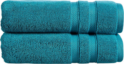 Christy Chroma Bath Towel Set | Set of 6 | 2 Bath 2 Hand 2 Face | Highly Absorbent Heavyweight 675GSM | Bold and Bright | Soft Smooth Shower Towels | 100% Cotton | Sustainably Made | Ash Grey