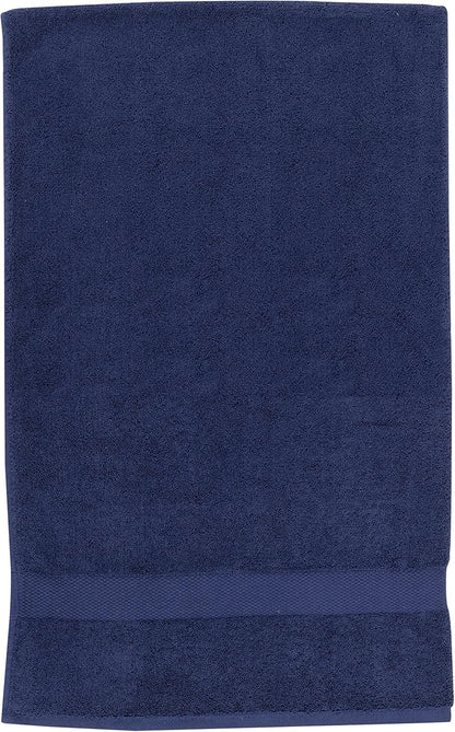 La Maison 100% Egyptian Cotton 600GSM Superior Towel Bale Set Hand Towel Bath Towel 6 Piece Super Soft Everyday Use (Navy Blue)