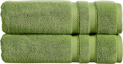 Christy Chroma Bath Towel Set | Set of 6 | 2 Bath 2 Hand 2 Face | Highly Absorbent Heavyweight 675GSM | Bold and Bright | Soft Smooth Shower Towels | 100% Cotton | Sustainably Made | Ash Grey