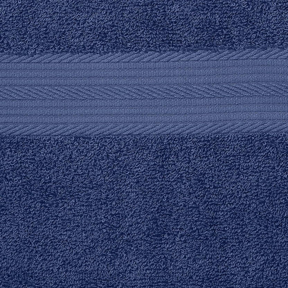 Amazon Basics 2 Bath towel for bathroom, Fade Resistant 100% Cotton Bath Towels, soft absorbent, 2-Pack (70x140 cm), Grey