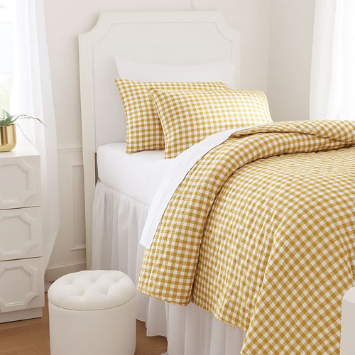 Soft Cotton Duvet Cover Dorm Bedding Set
