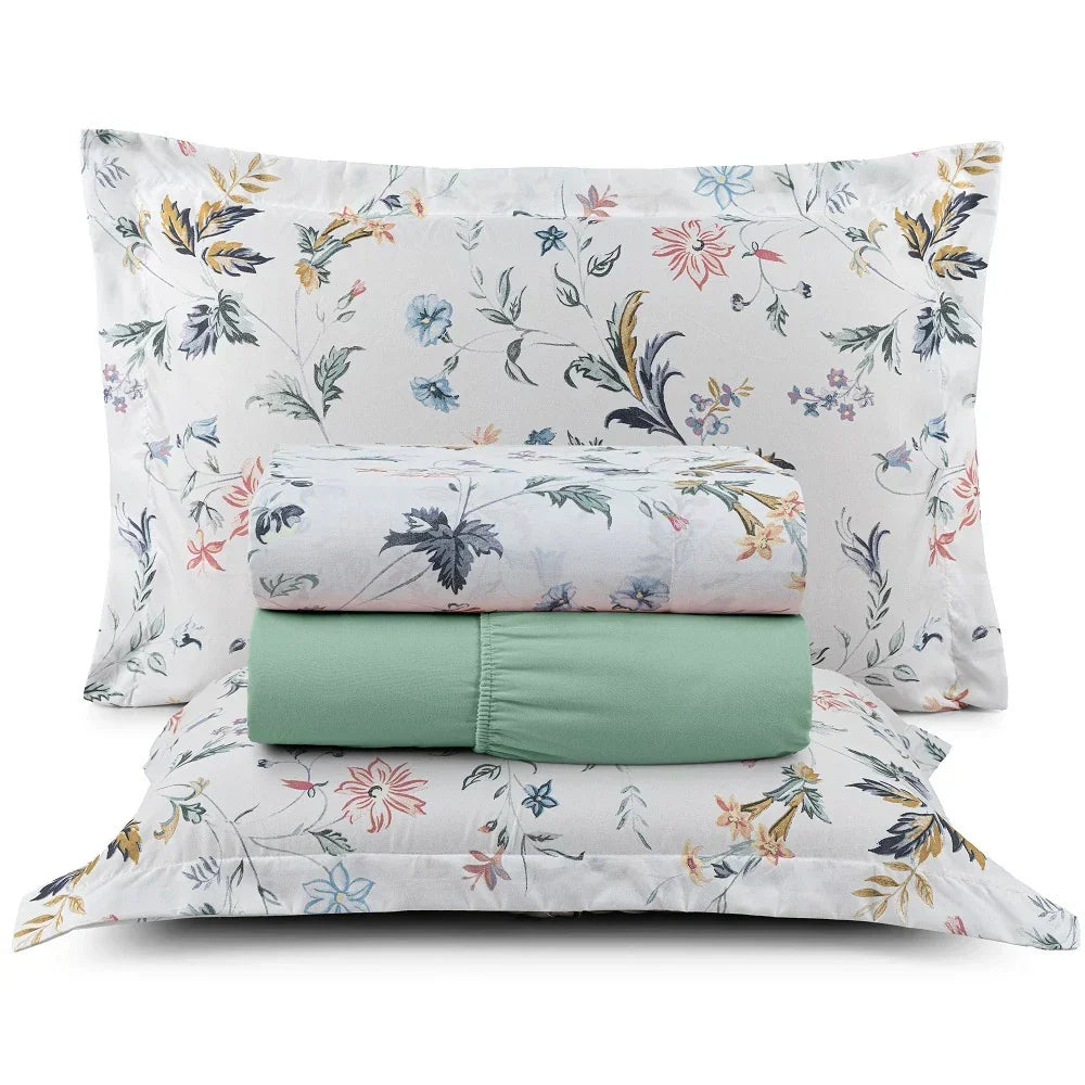 Affeto 4-Piece Bed Sheet Set – 200 Thread Count