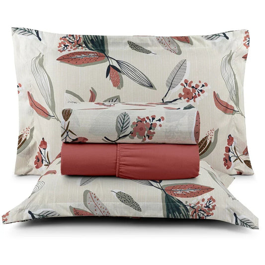 Affeto 4-Piece Bed Sheet Set – 200 Thread Count