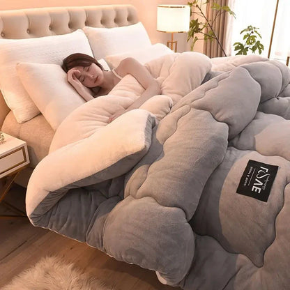 Premium Weighted Sherpa Winter Blanket