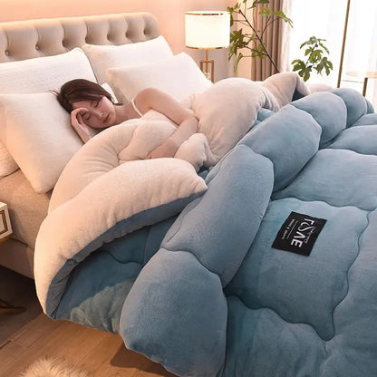 Premium Weighted Sherpa Winter Blanket