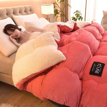 Premium Weighted Sherpa Winter Blanket