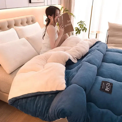 Premium Weighted Sherpa Winter Blanket