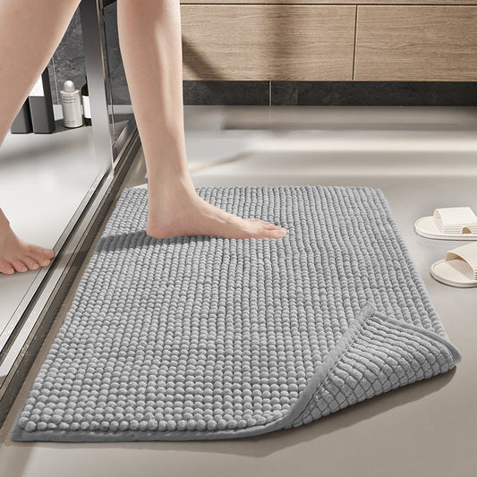 Super Absorbent Chenille Bathroom Mat