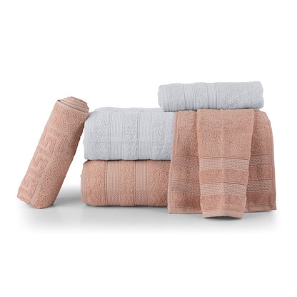 Comfort 5-Piece Bath Towel Set – 100% Cotton, 430g/m² – 5 Colours