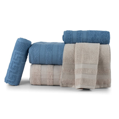 Comfort 5-Piece Bath Towel Set – 100% Cotton, 430g/m² – 5 Colours